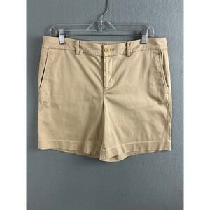 Lauren Ralph Lauren Shorts Women's 10 Khaki Chino Style Casual‎ Everyday
